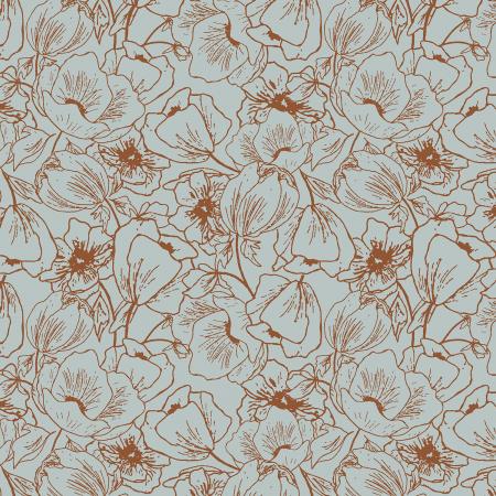 Anemones - Powder Blue