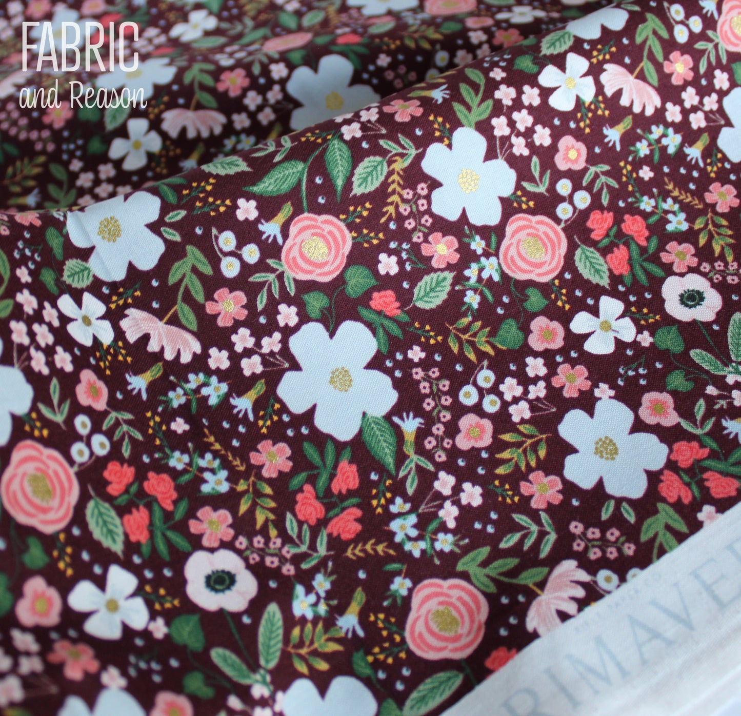 Wild Rose - Burgundy Metallic