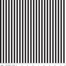 Load image into Gallery viewer, Black and White 1/4 Inch Stripe
