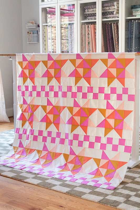 Logo Stars Quilt Kit - Cover Warm Tones