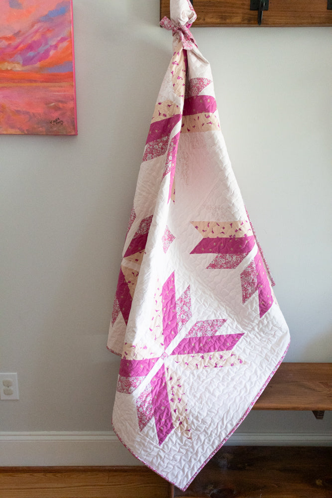 Lottie Quilt Kit - Bright Pinks
