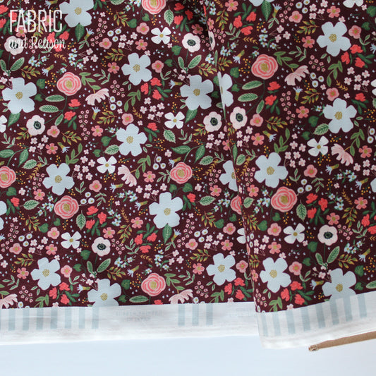 Wild Rose - Burgundy Metallic