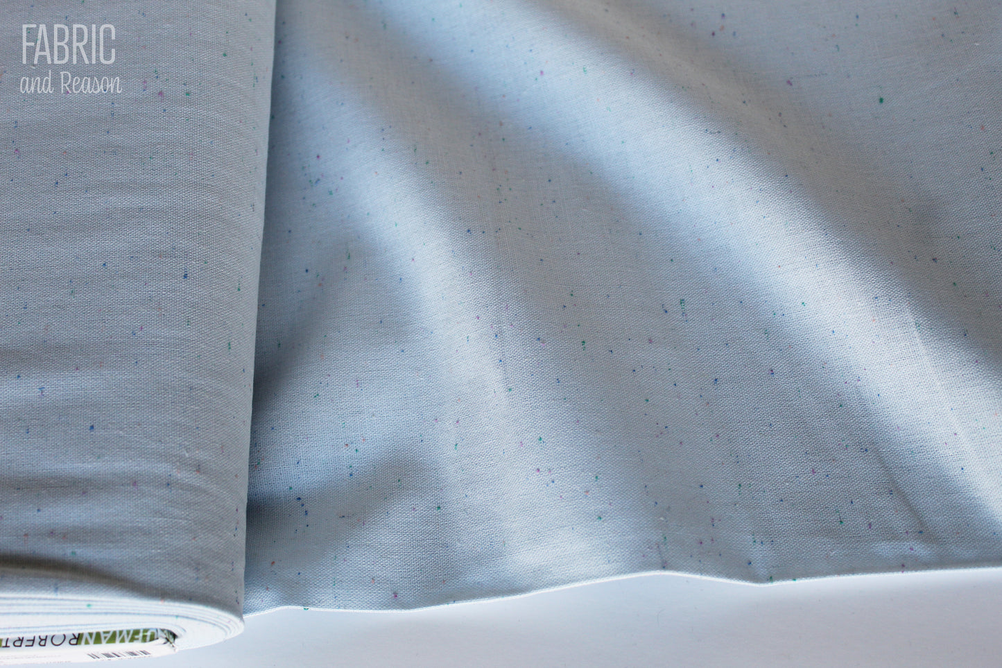 Essex Speckle Linen - Sky