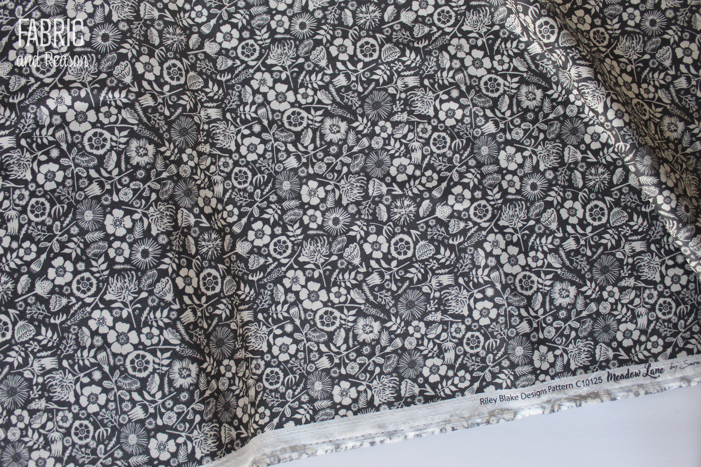 Floral Imprint - Gray