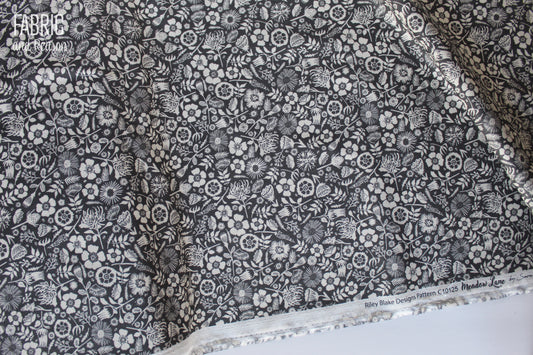 Floral Imprint - Gray