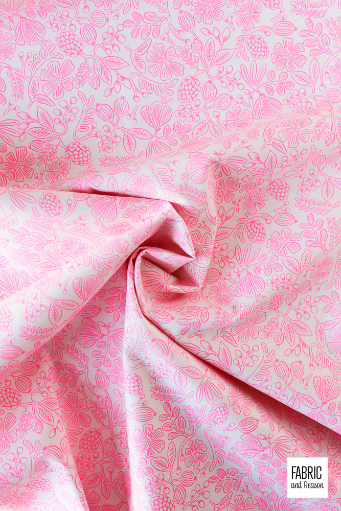 Moxie Floral - Neon Pink
