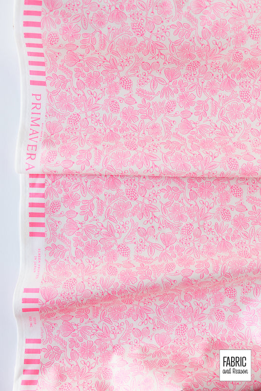 Moxie Floral - Neon Pink