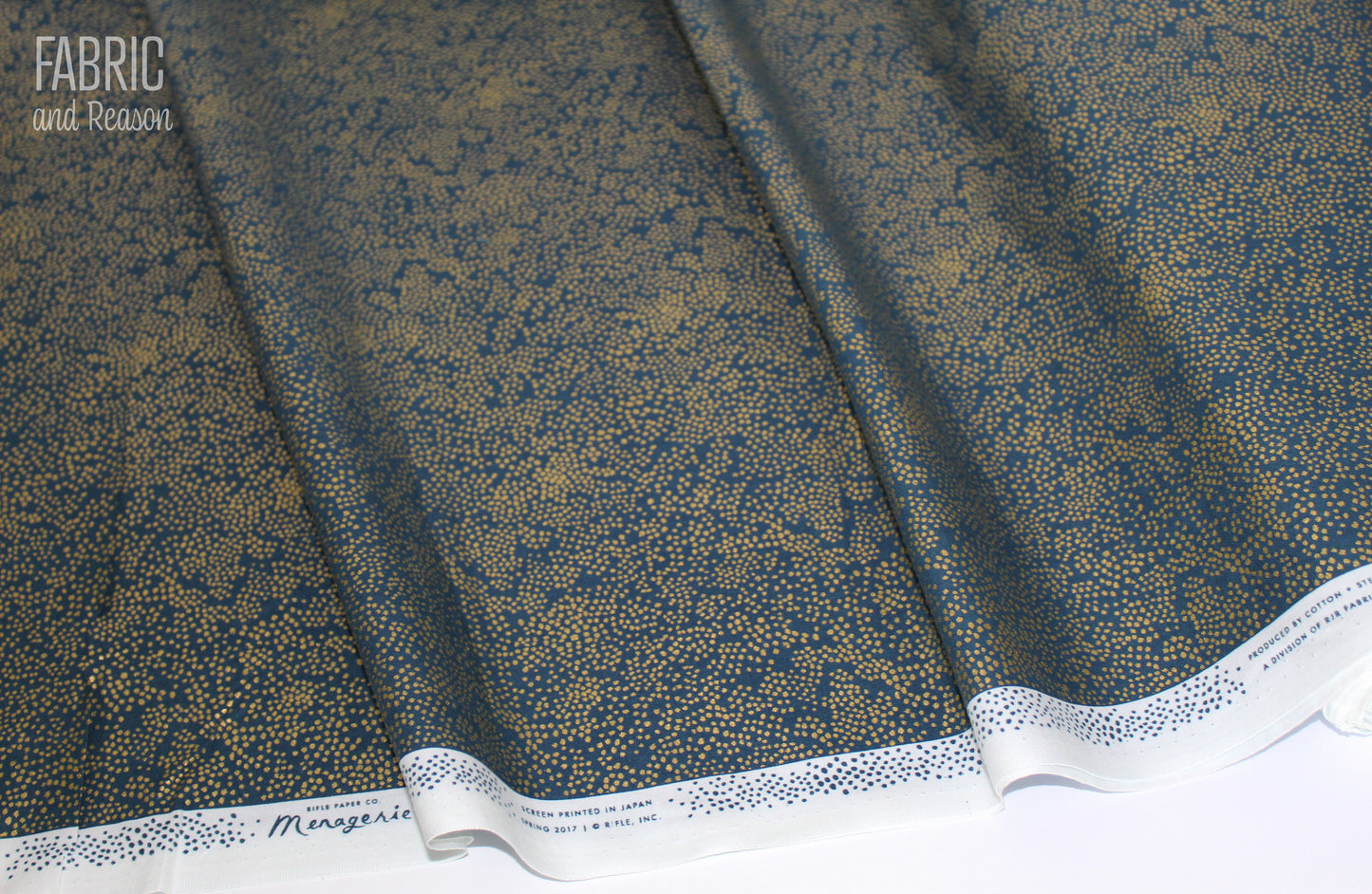 Menagerie - Champagne Navy Metallic