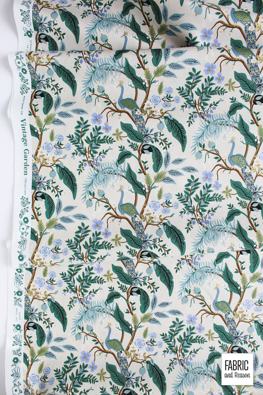 Peacock - Cream Metallic