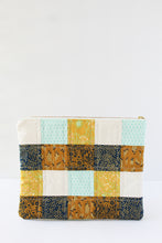 Load image into Gallery viewer, Patchwork Zipper Pouch - 1970s Modern 1
